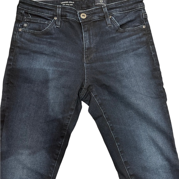 ❤️AG super skinny ankle jeans in Dark Wash - size 28 - Picture 4 of 10